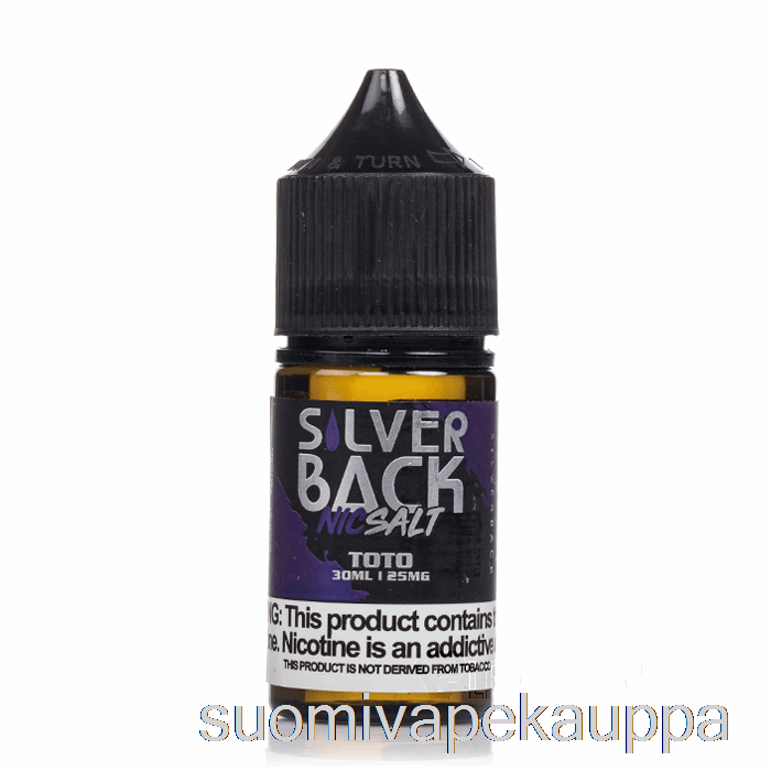 Vape Box Toto - Silverback Juice Co. Suolat - 30 Ml 45 Mg